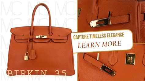 Unveiling the Hermes Birkin 35 in Feu Orange • MIGHTYCHIC